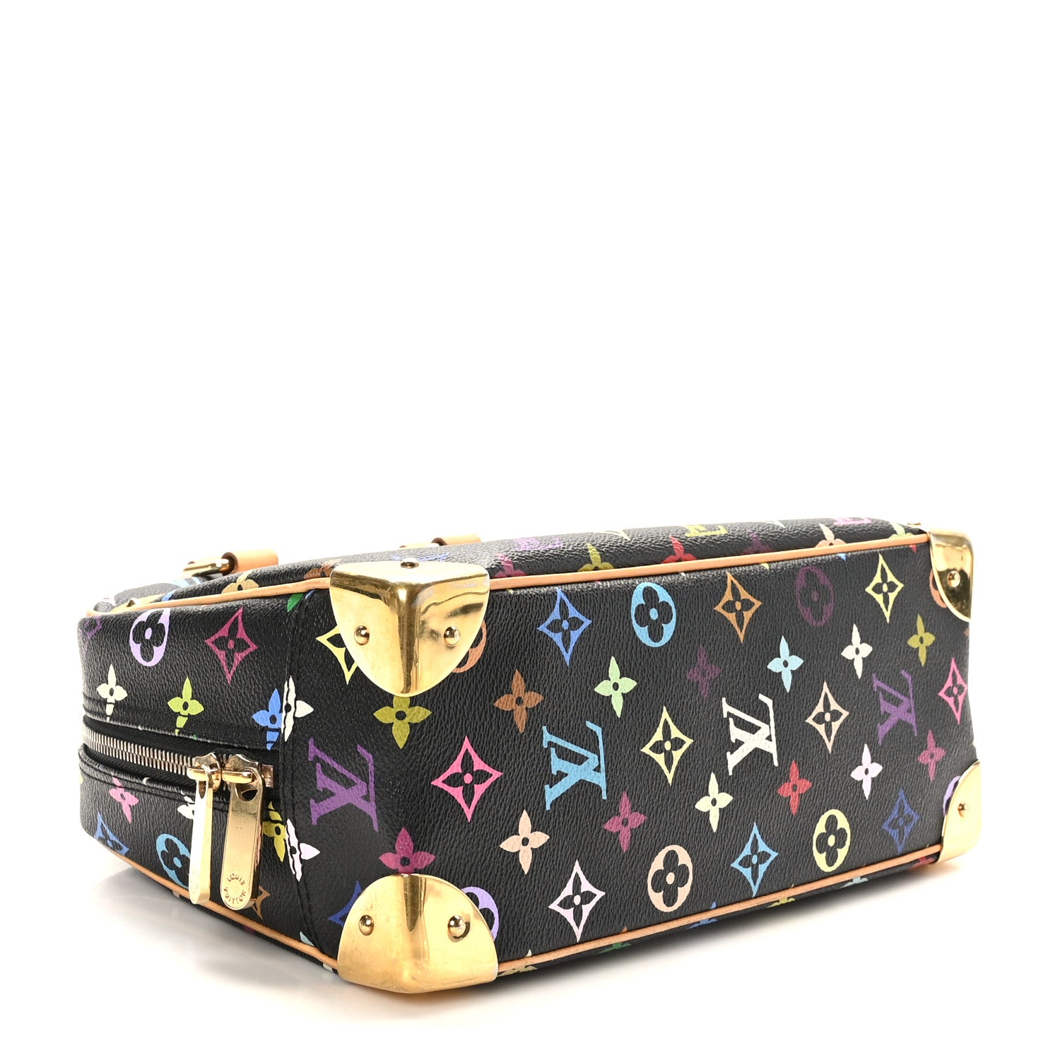 Louis Vuitton Monogram Multicolor Trouville Black 4 of 8