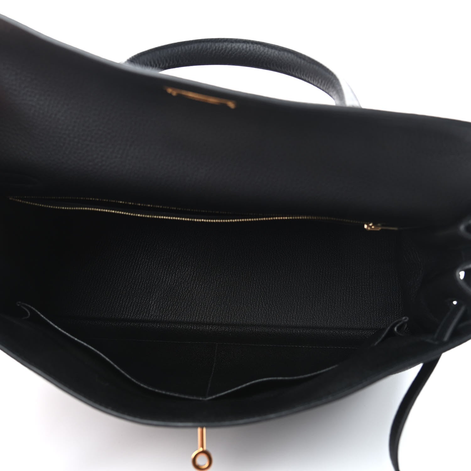 Hermes Togo Kelly Retourne 35 Black 5 of 12