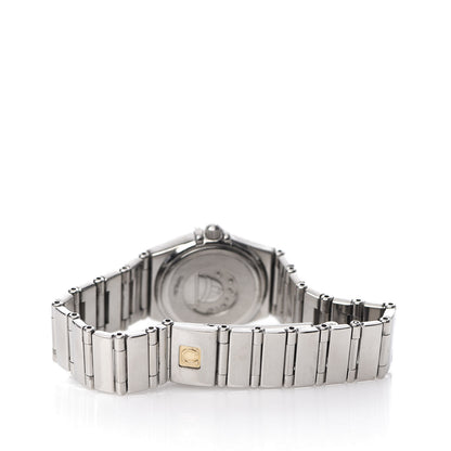 Omega Stainless Steel Diamond Bezel Mother of Pearl 22mm Constellation My Choice Quartz Watch 1465.71.00 4 of 6