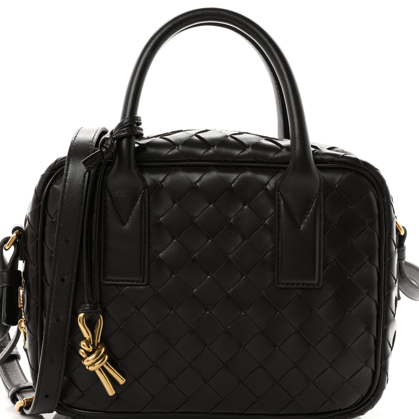 Lambskin Intrecciato Small Getaway Fondant
