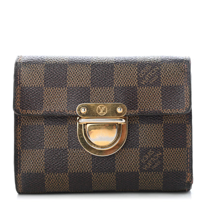 Louis Vuitton Damier Ebene Koala Compact Wallet 1 of 8
