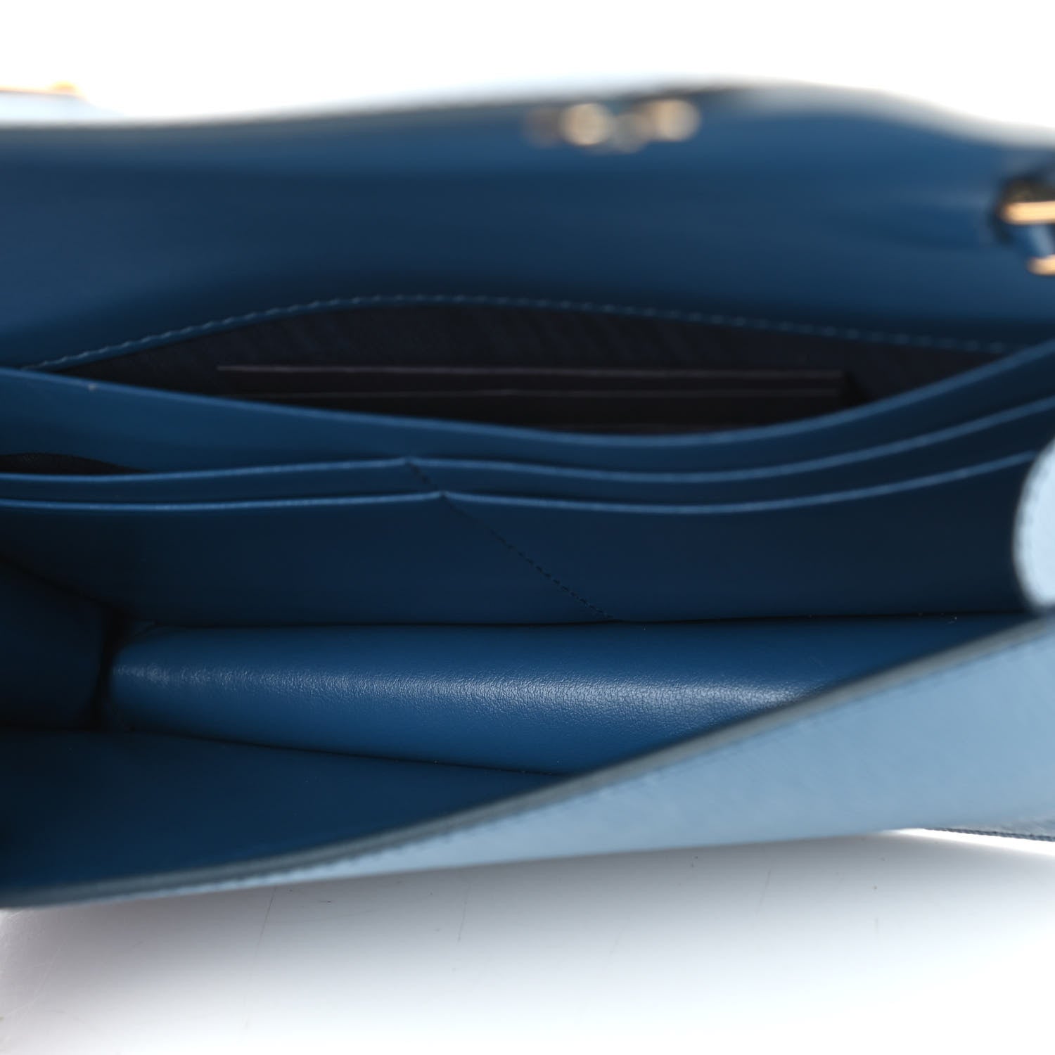 Prada Vitello Move Triangle Logo Miniborse Cobalto 5 of 9