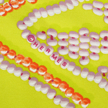 Hermes Silk Geant Twill Lave Kelly En Perles Scarf 140 5 of 5