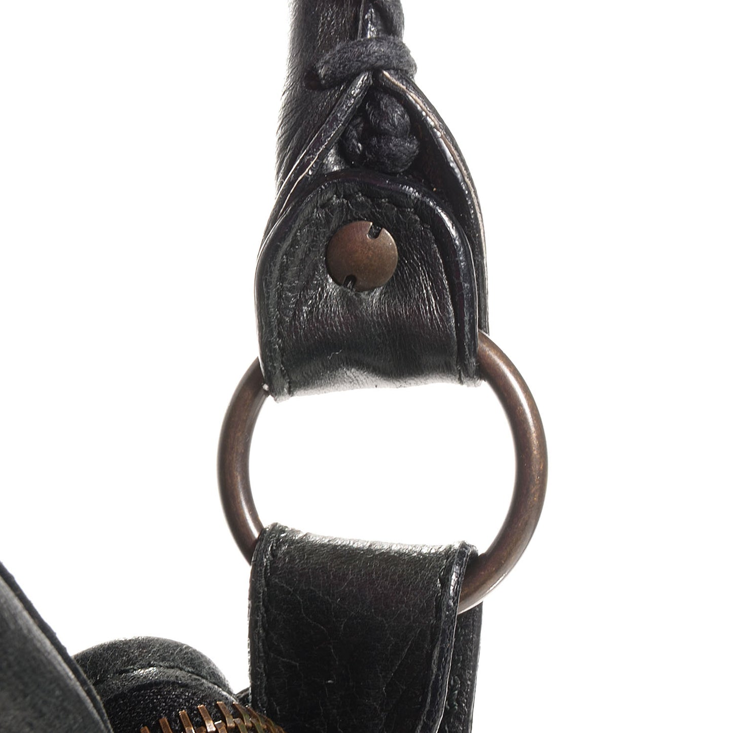Agneau Day Hobo Black