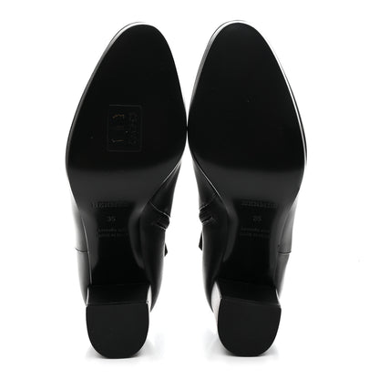 Hermes Calfskin Saint Germain Ankle Boots 35 Black 6 of 10
