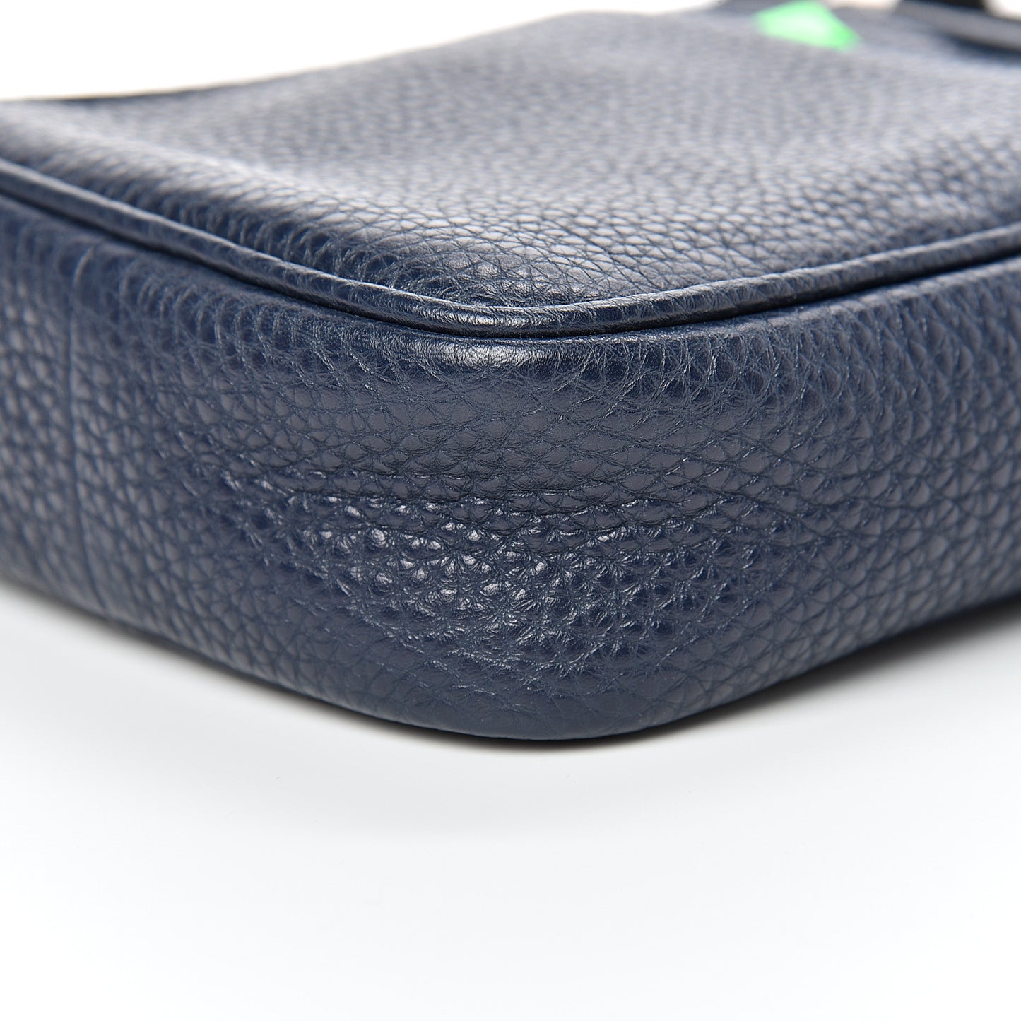 Cuoio Romano Fluo Metal Bug Eyes Small Messenger Bag Blue Notte Verde Fluo