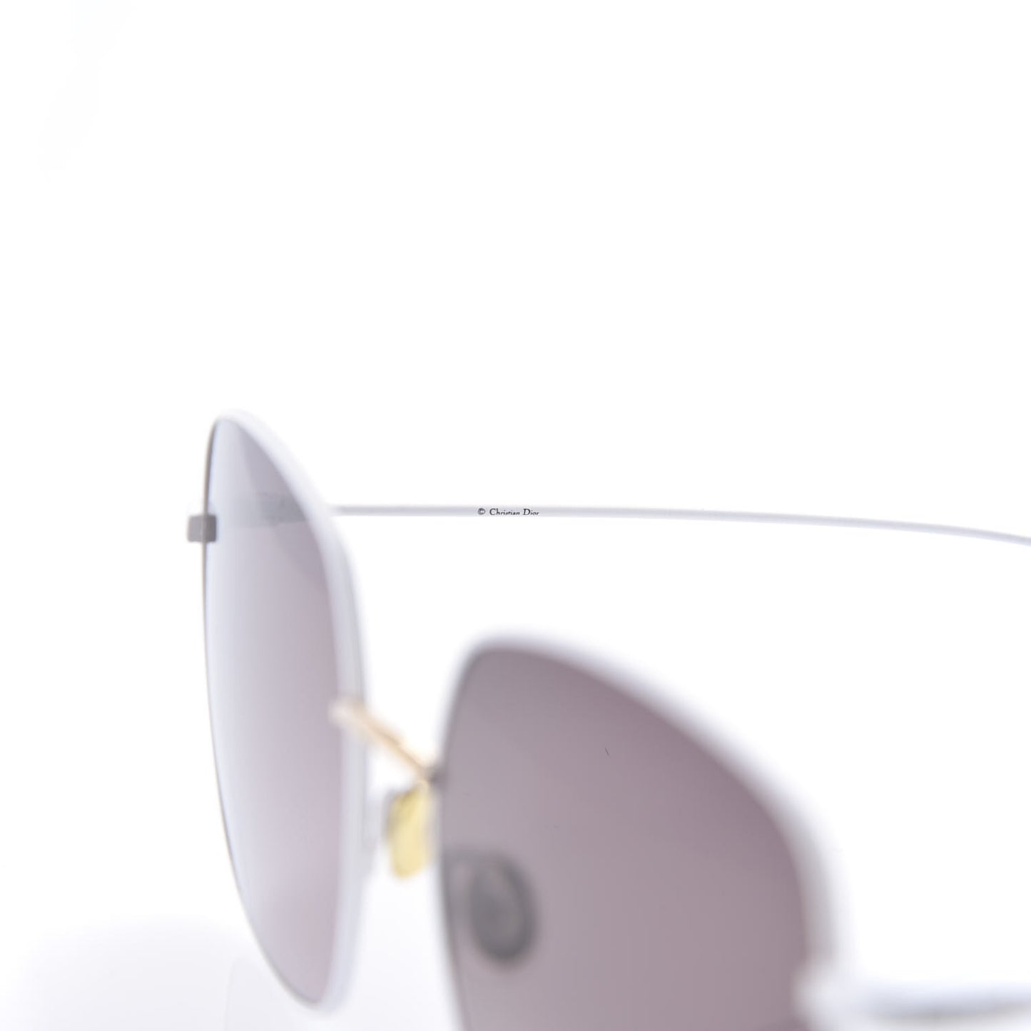 Metal Stellaire 1 Square Sunglasses Purple White