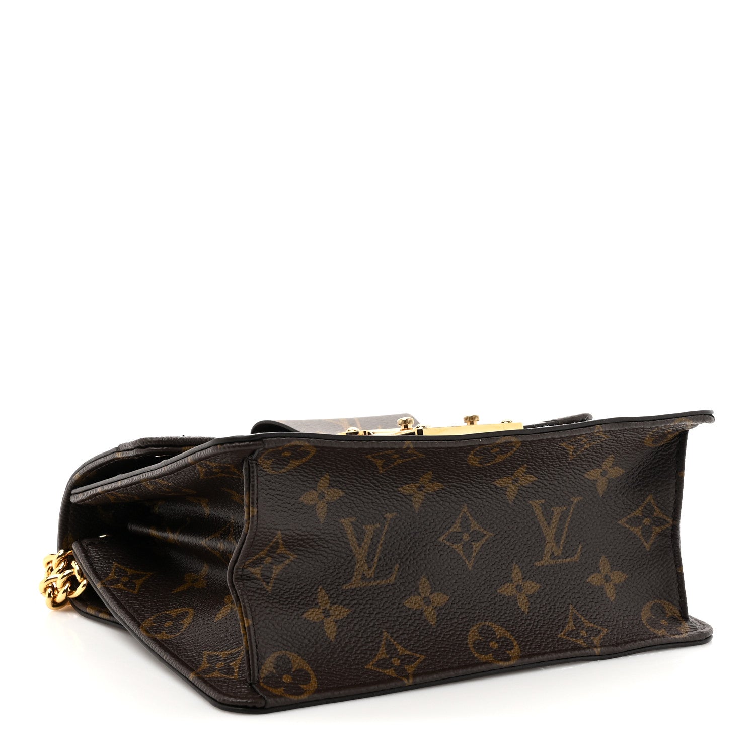 Louis Vuitton Vernis Epi Monogram Wynwood Metallic Taupe Grey 4 of 9