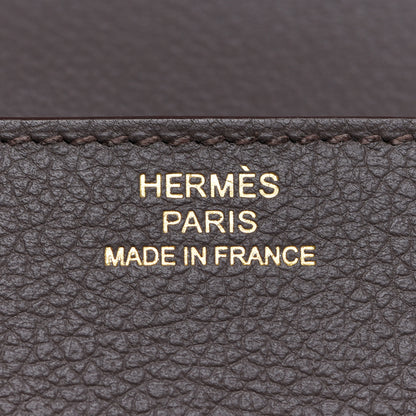 Hermes Evercolor Roulis Slim Wallet Etain 9 of 11