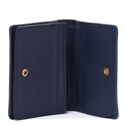 Gucci Canvas Flora Floral Trapuntata Zumi Card Case Wallet Great White Multicolor Blue Agata 5 of 8