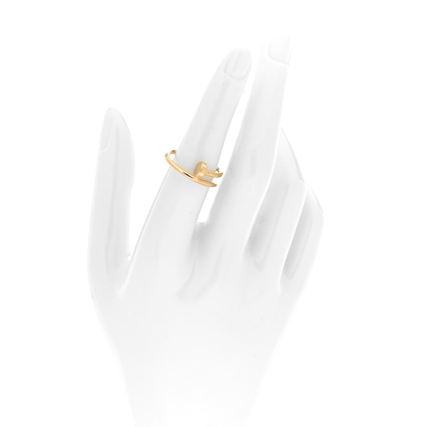 18K Yellow Gold Small Juste Un Clou Ring 55 7.25