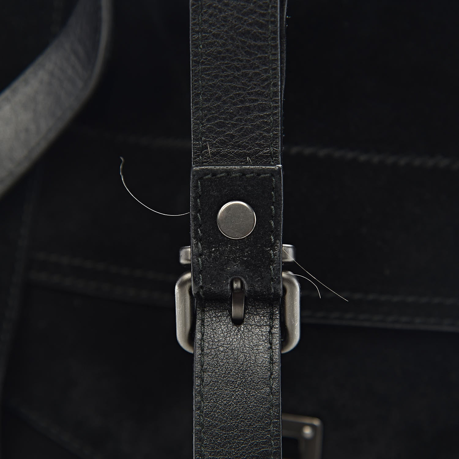 Proenza Schouler Suede Medium PS1 Satchel Black 9 of 12