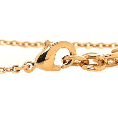 Louis Vuitton Brass Nanogram Bracelet Silver Gold 4 of 6