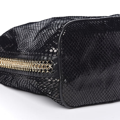 Stella McCartney Faux Python Bailey Boo Hobo Black 8 of 10