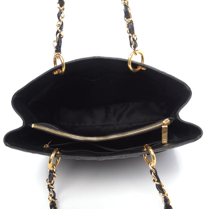 Chanel Caviar Quilted Grand Shopping Tote GST Black 5 of 13