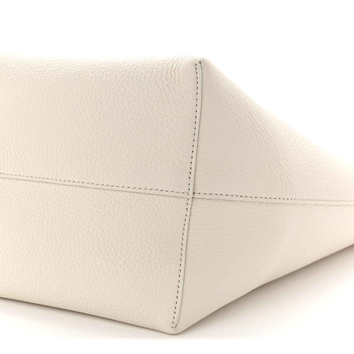 The Row Grained Calfskin Medium N/S Park Tote Ivory 9 of 9