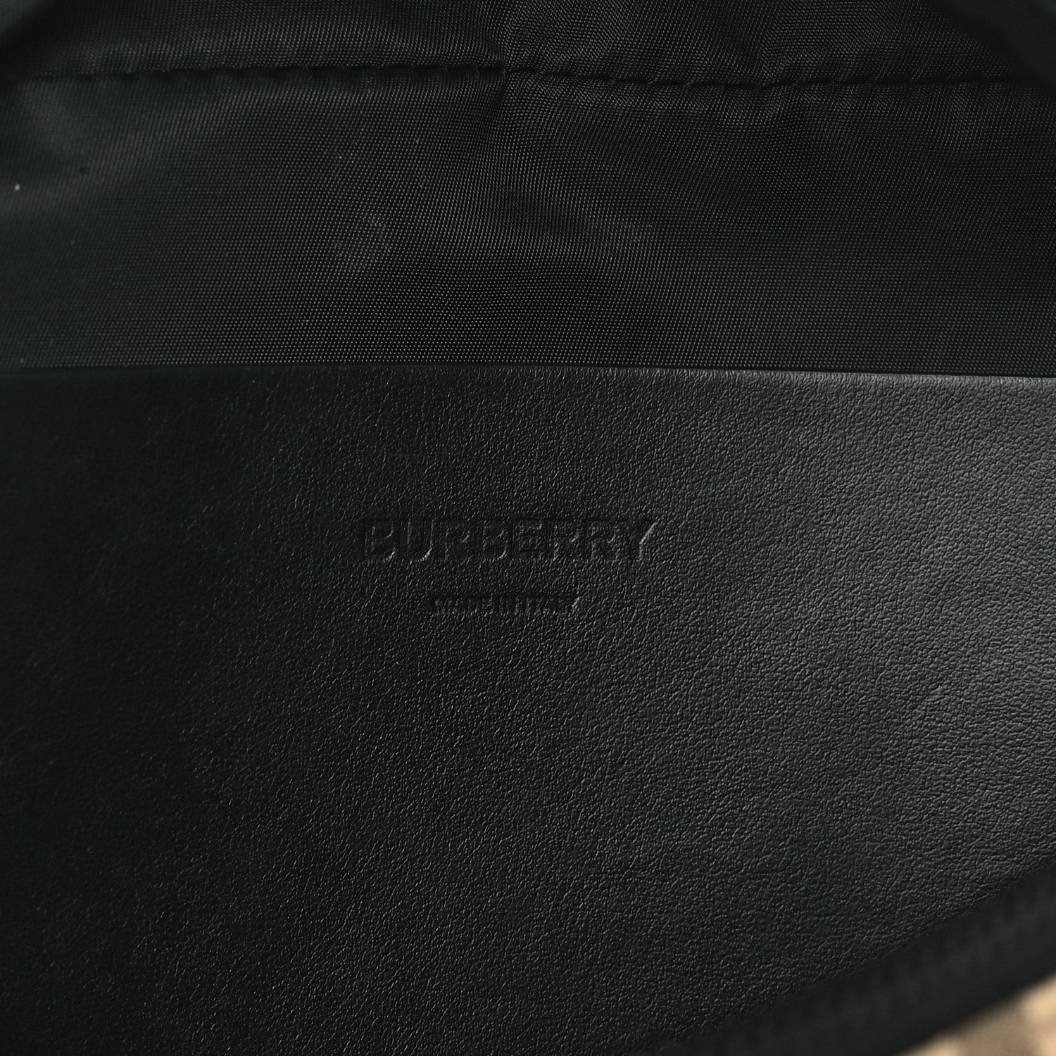 Burberry Nylon Vintage Check Sonny Bum Bag Archive Beige Black 6 of 9