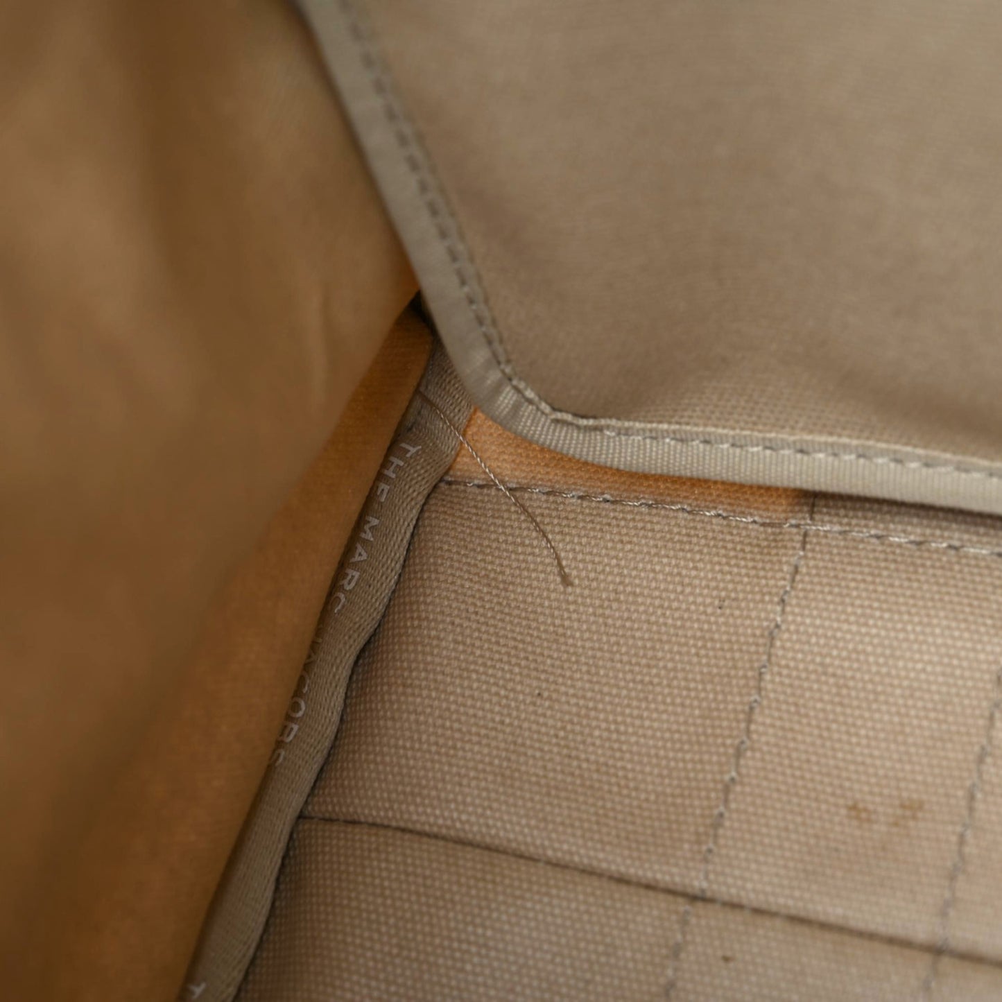 Cotton Canvas Medium The Traveler Tote Bag Beige