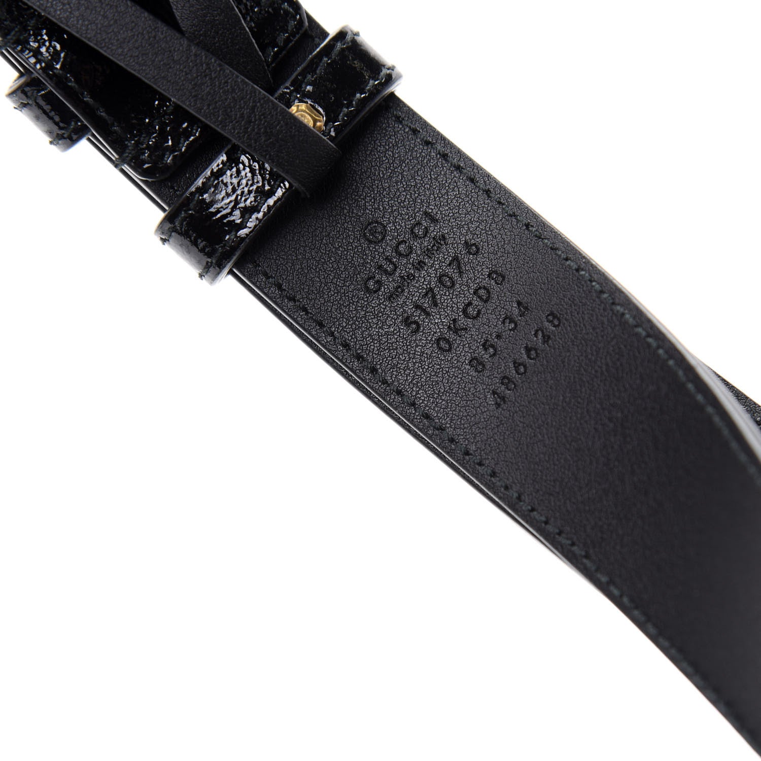 Gucci Suede Small Ophidia Belt Bag Black 10 of 10