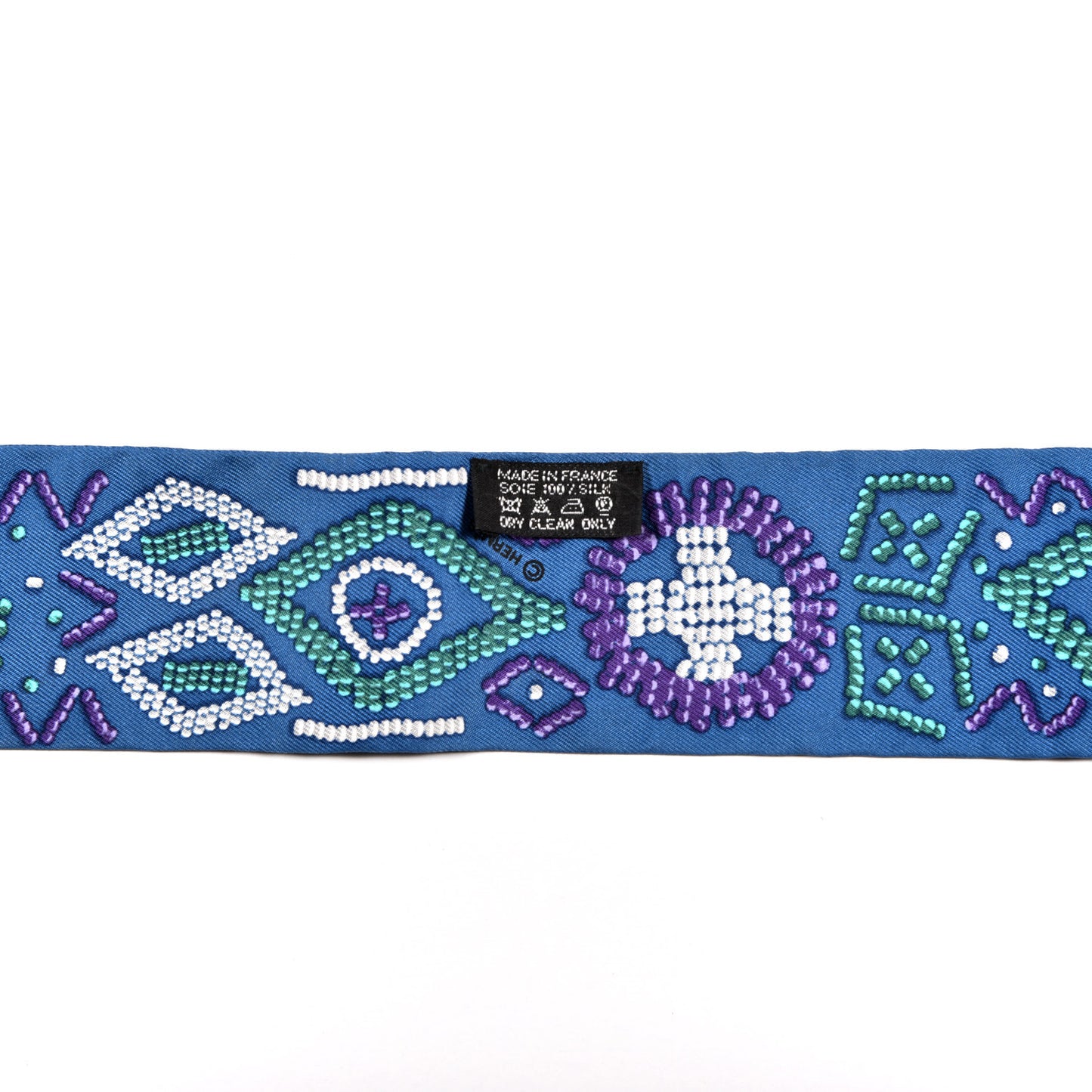 Silk Kelly En Perles Twilly Canard Vert Violet