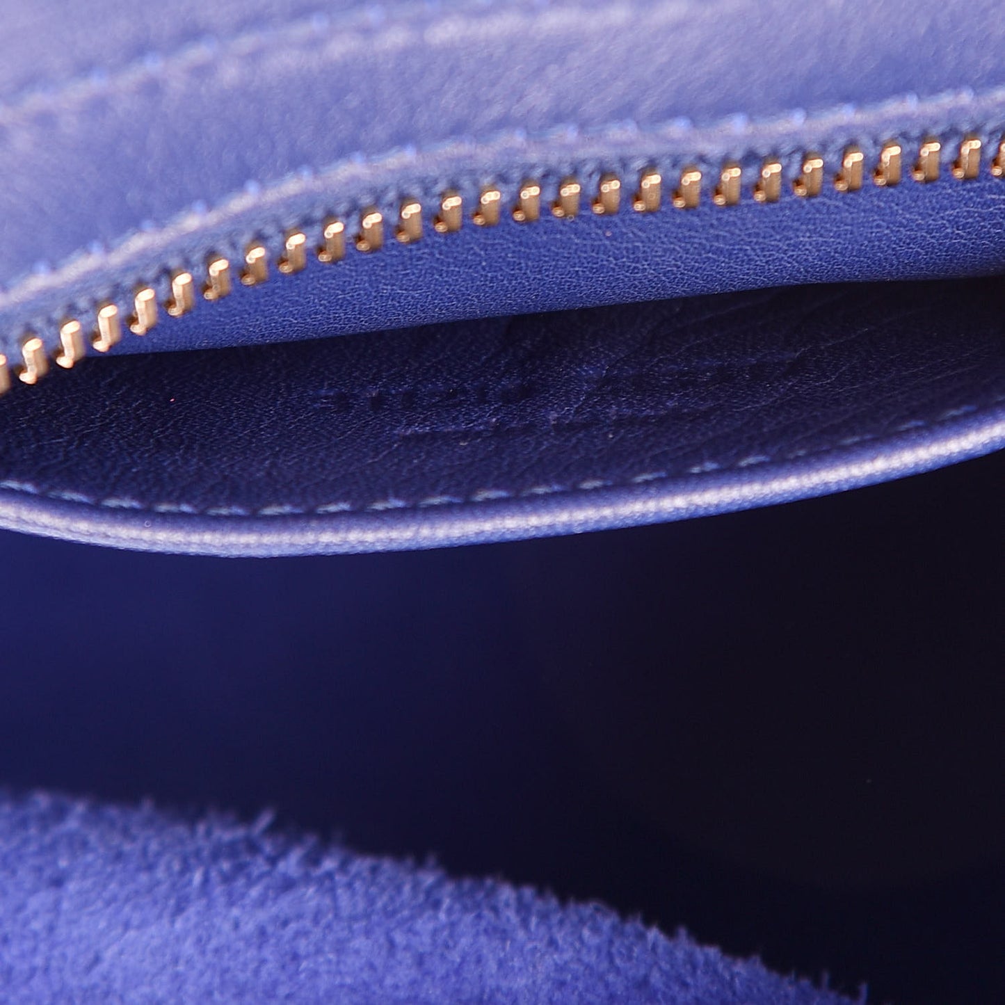 Calfskin Small Classic Y Cabas Royal Blue
