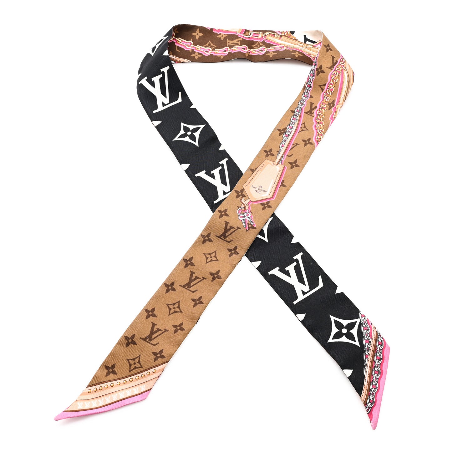 Silk Ultimate Monogram BB Bandeau Black