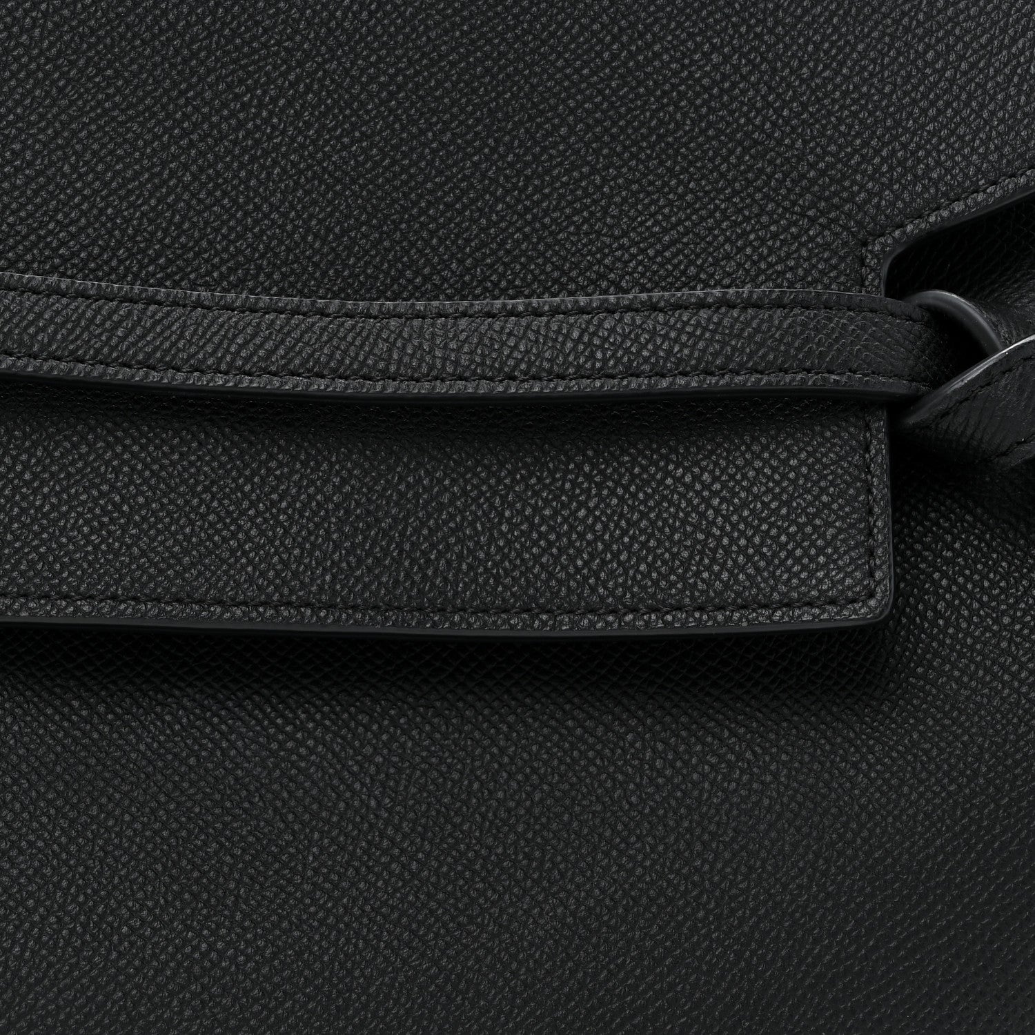 Celine Grained Calfskin Belt Bag Black 8 of 14