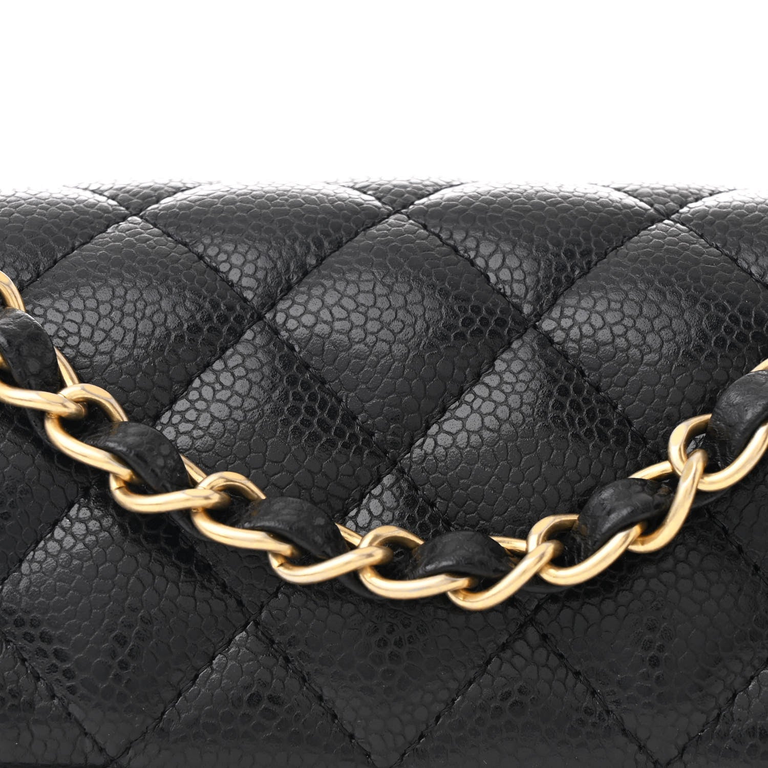 Chanel Caviar Quilted Mini Rectangular Flap Black 8 of 11