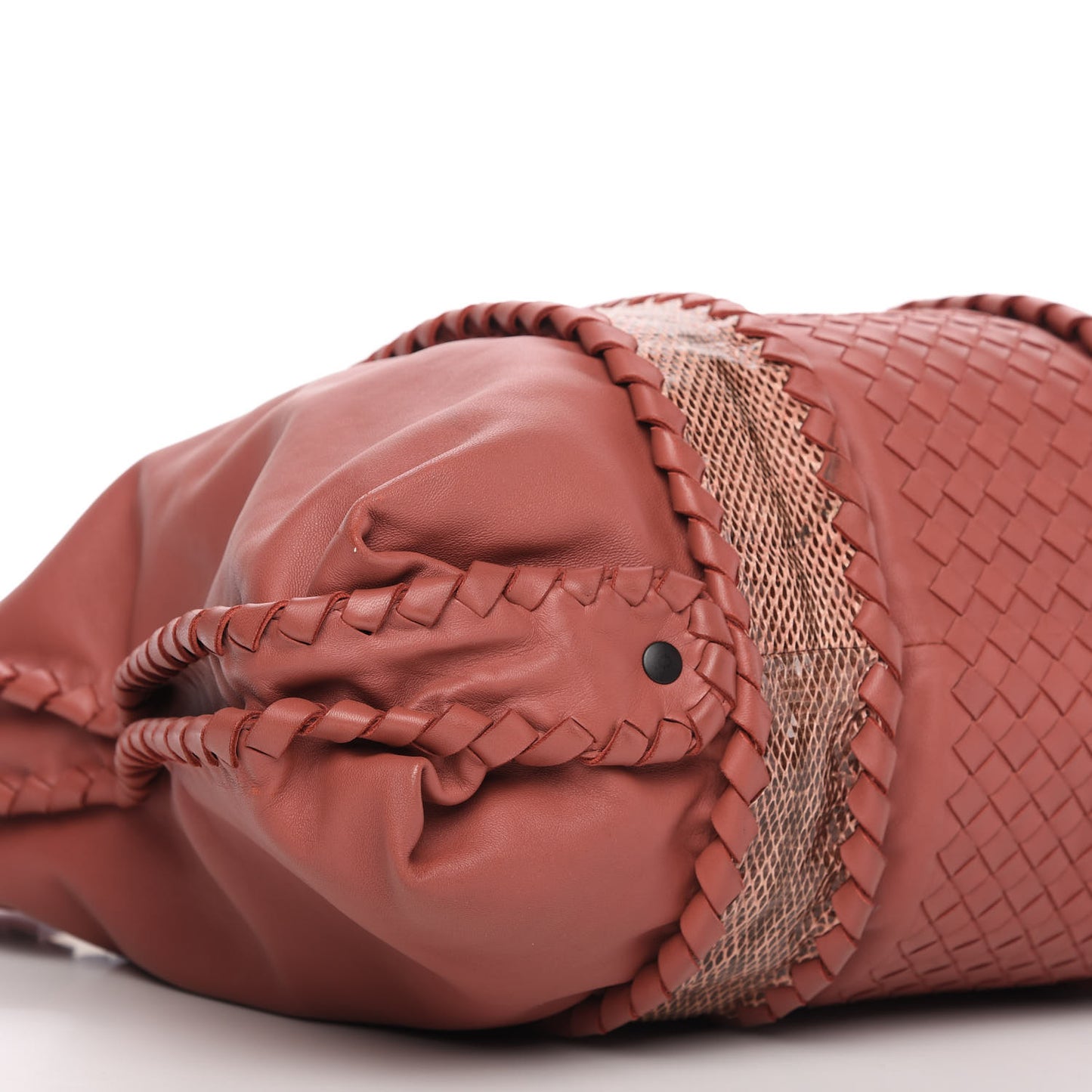 Nappa Intrecciato Ayers Convertible Tote Pompei