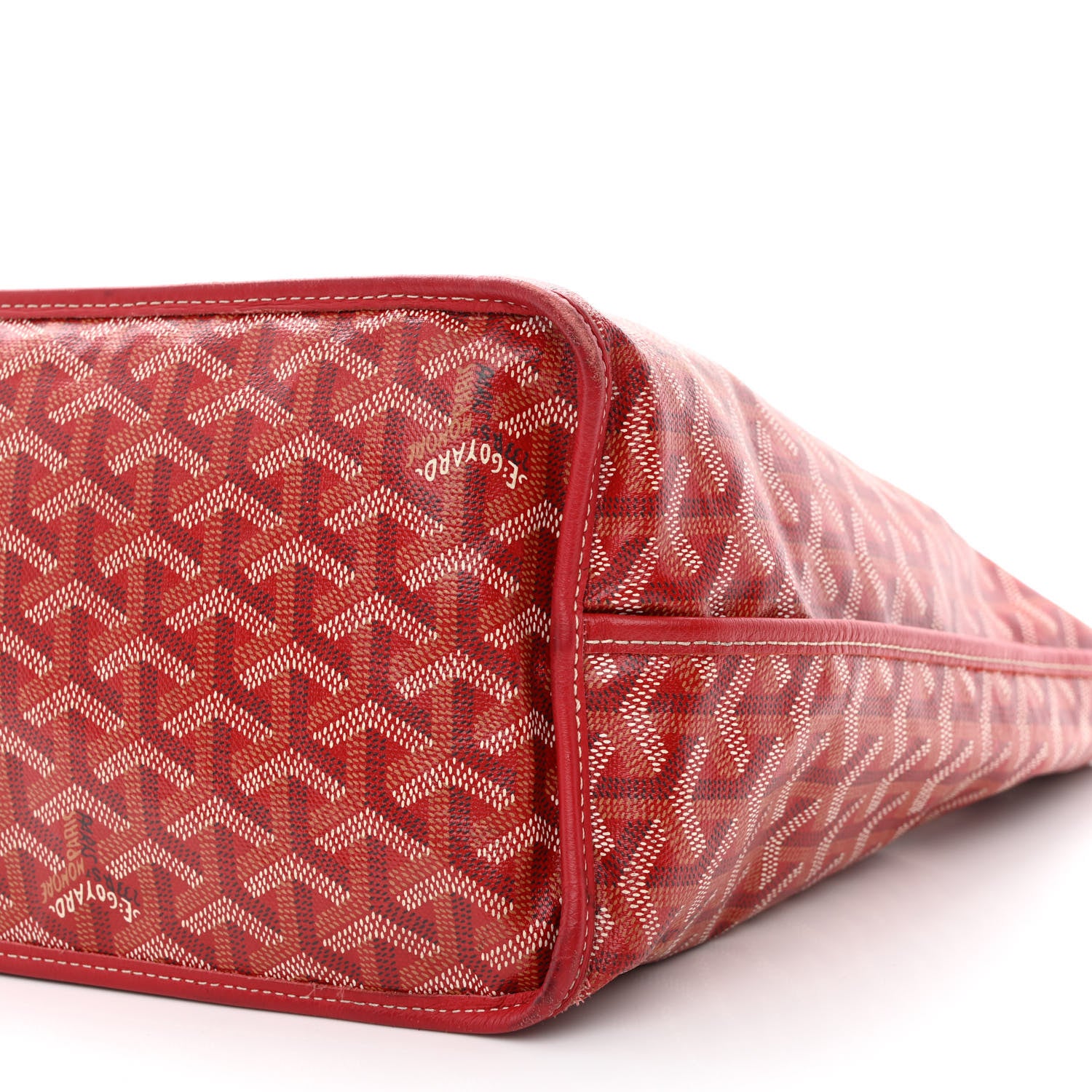 Goyard Goyardine Reversible Anjou PM Red 12 of 24