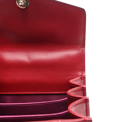 Bulgari Calfskin Serpenti Forever Top Handle Red 10 of 11