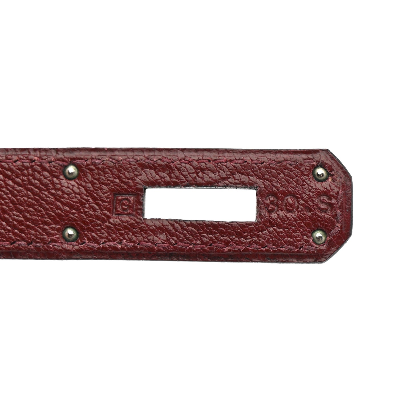 Chevre De Coromandel Kelly Sellier 32 Rouge H