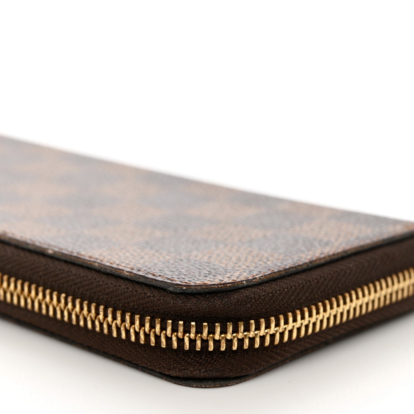 Damier Ebene Clemence Wallet Rose Ballerine