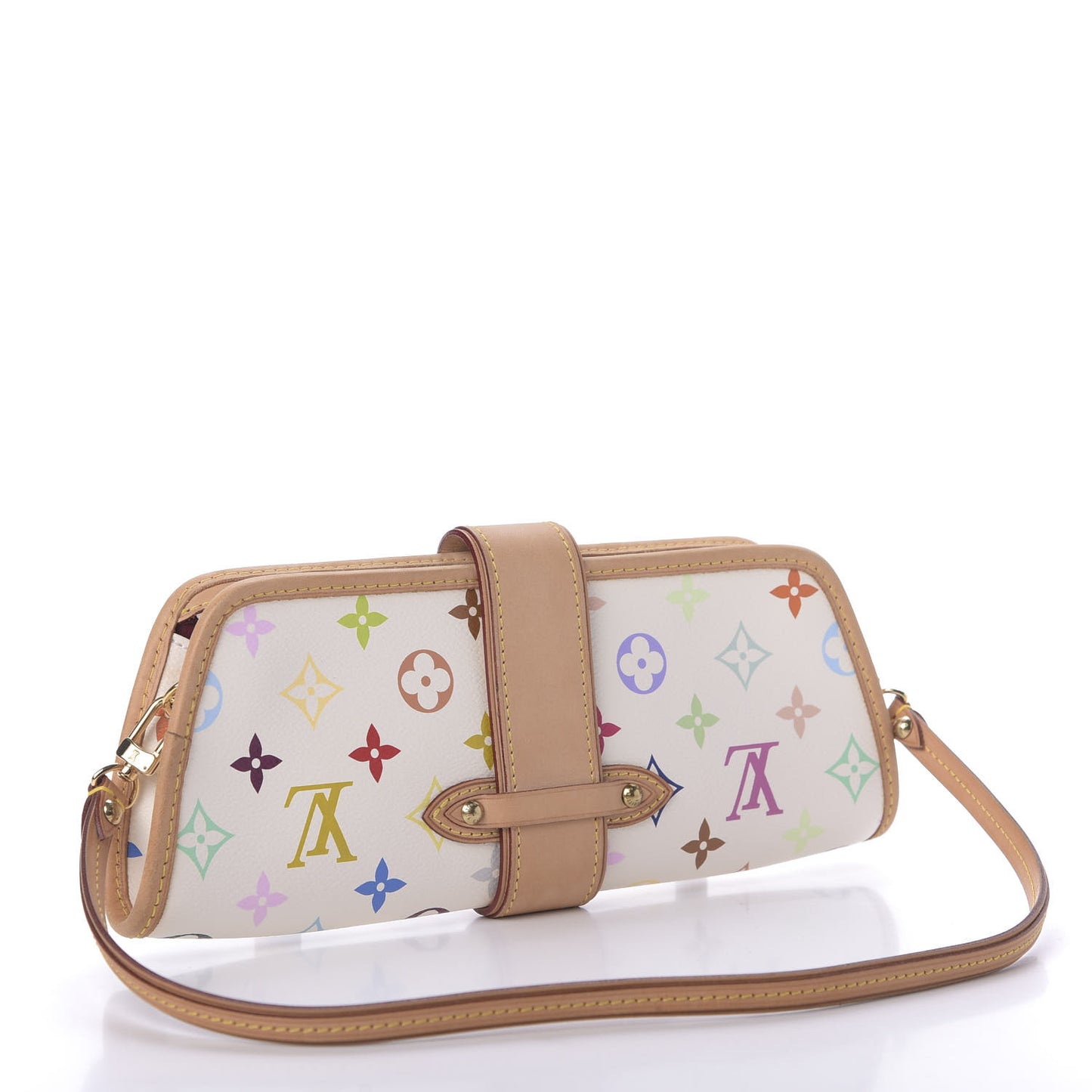 Monogram Multicolor Shirley White
