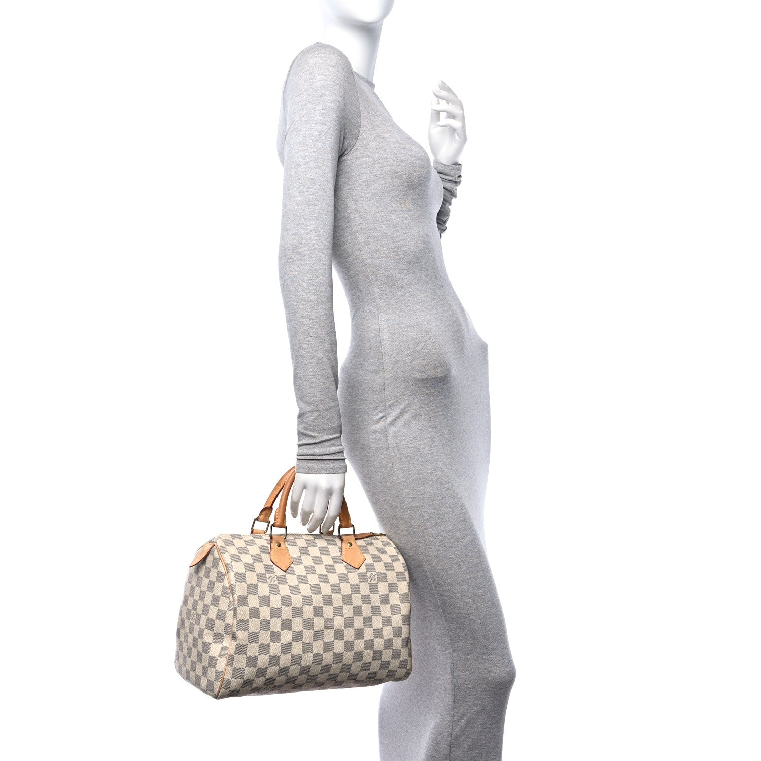 Louis Vuitton Damier Azur Speedy 30 2 of 13