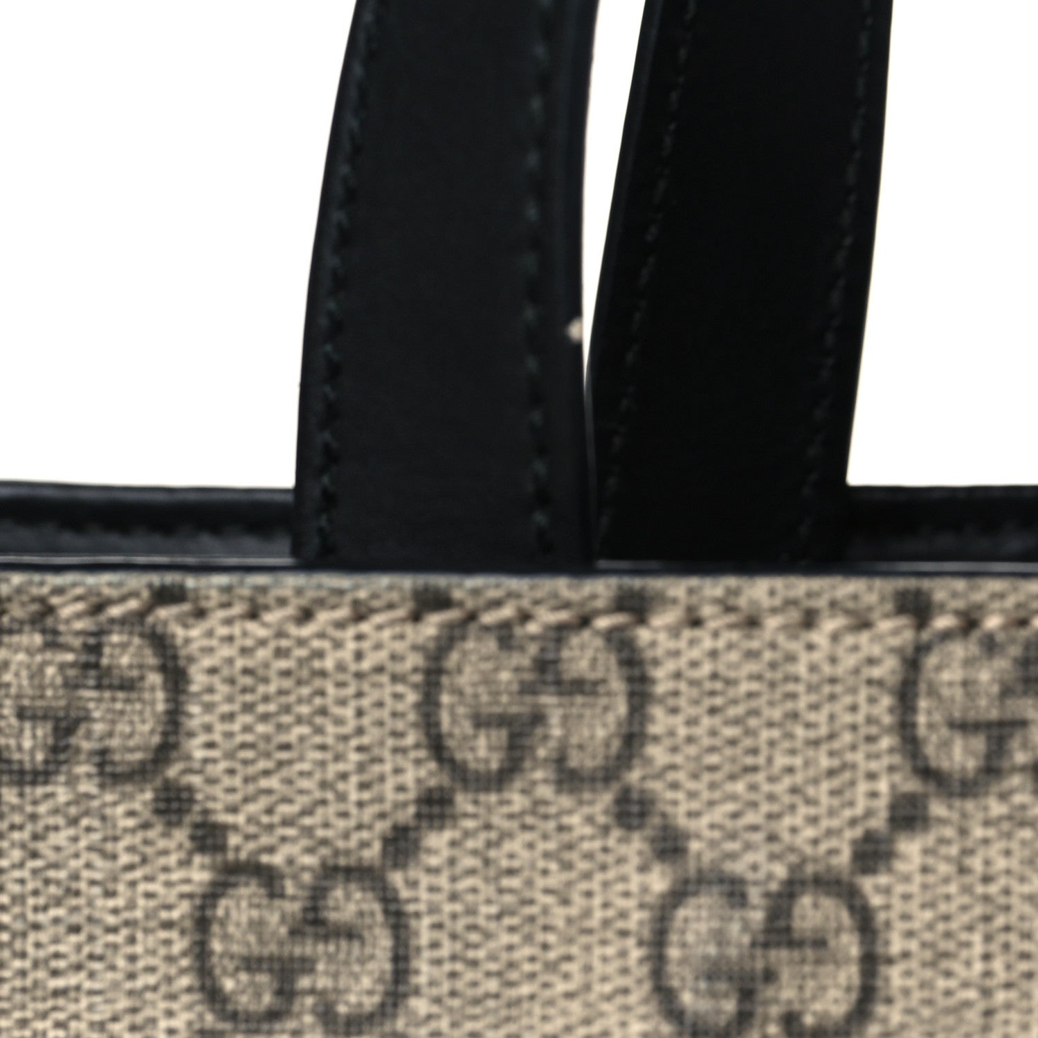 Gucci Soft GG Supreme Monogram Web Vertical Tote Black 20 of 25
