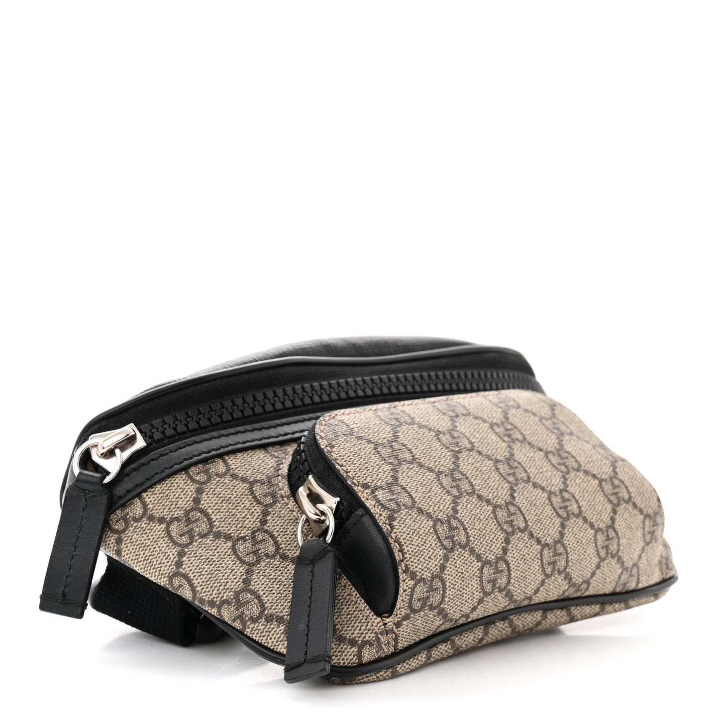 GG Supreme Monogram Belt Bag Black