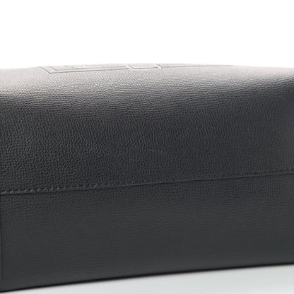Burberry Calfskin TB Motif Embossed Medium Tote Black 6 of 7