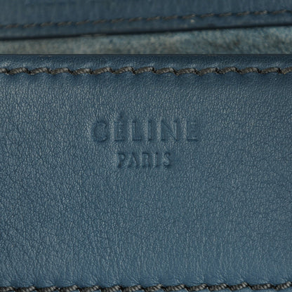 Celine Supple Calfskin Medium Phantom Luggage Slate Blue 8 of 10