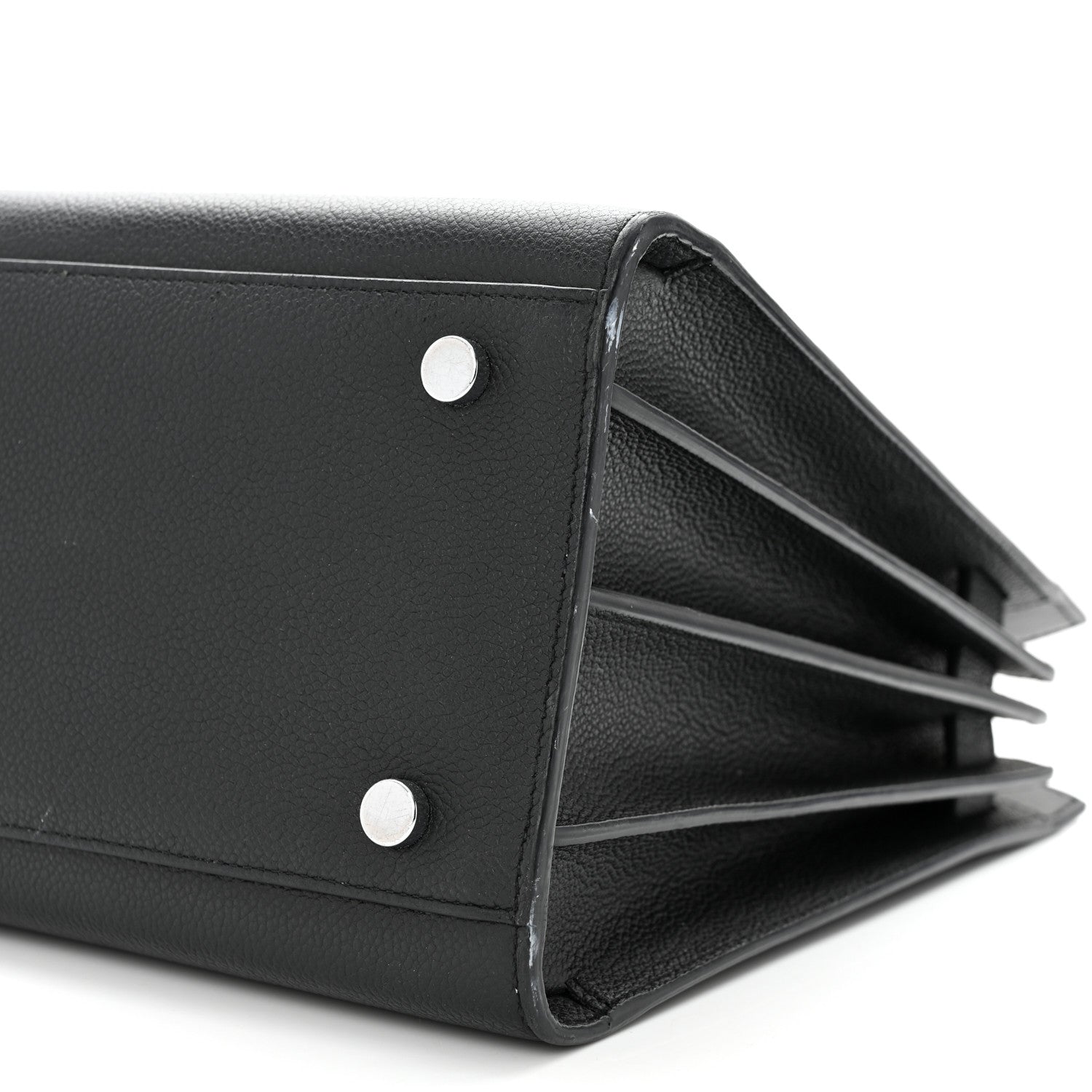 Saint Laurent Grained Calfskin Small Sac De Jour Black 11 of 13