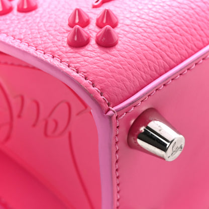 Christian Louboutin Calfskin Spikes Loubinthesky Paloma Baguette Bolerose 12 of 14