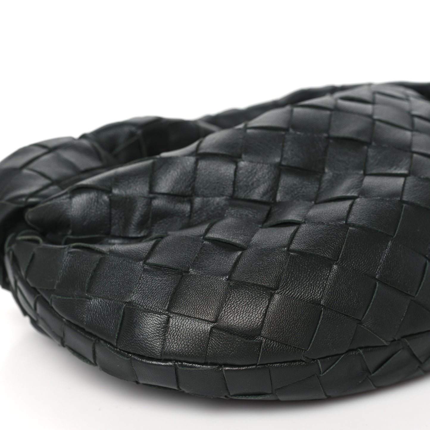 Nappa Intrecciato Mini Jodie Dark Moss