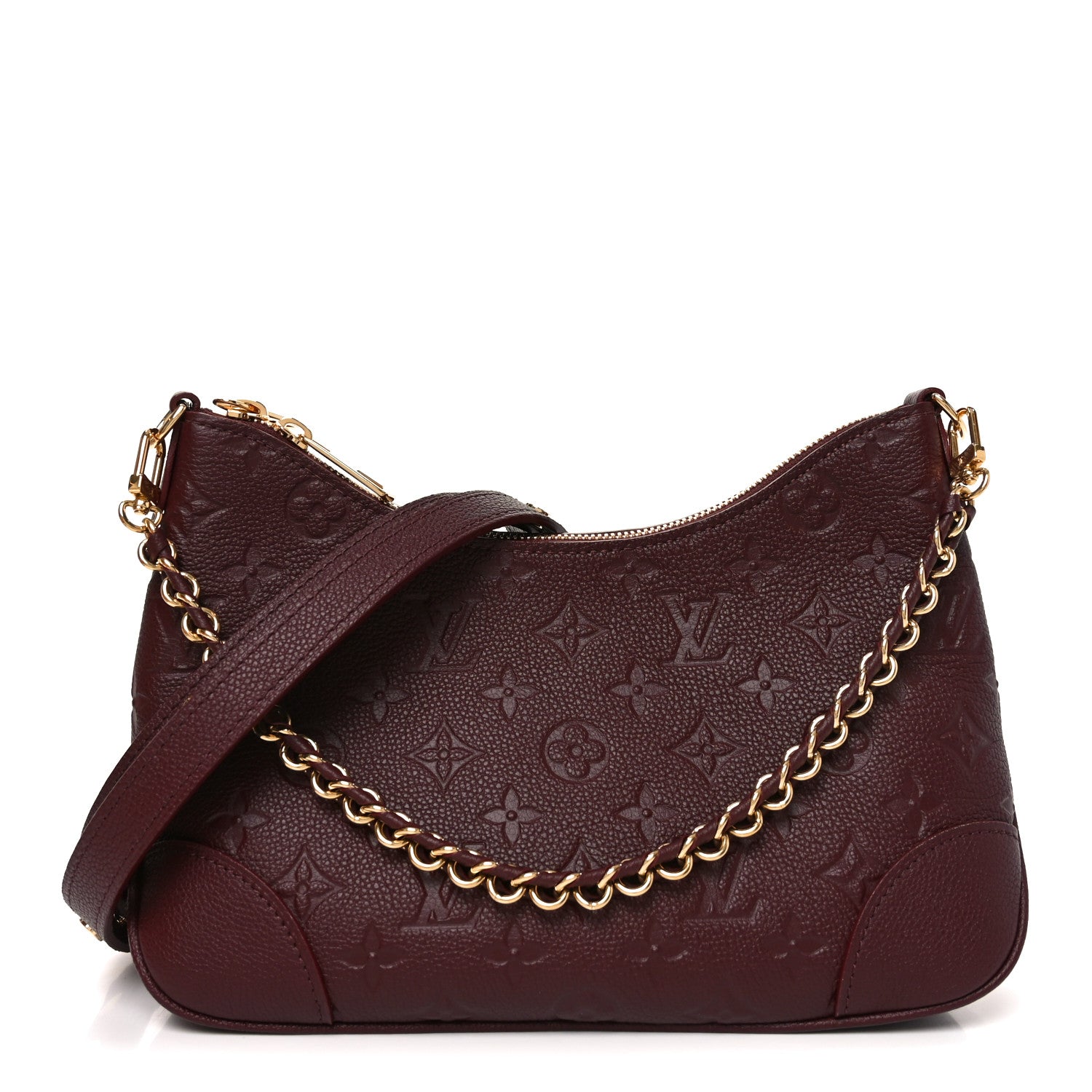 Louis Vuitton Empreinte Monogram Boulogne NM PM Grenat 1 of 10