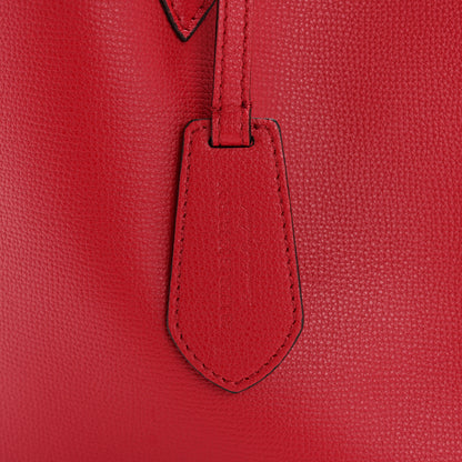 Burberry Haymarket Check Medium Reversible Tote Poppy Red 14 of 21