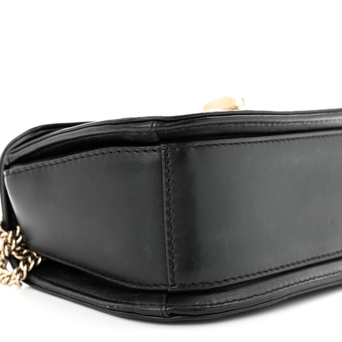 Calfskin VLTN Small Shoulder Bag Black