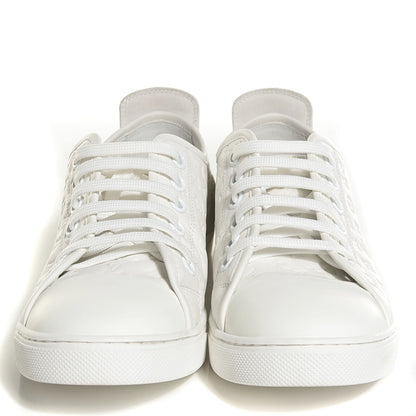 Louis Vuitton Calf Monogram Punchy Sneaker 39.5 8.5 White 2 of 7