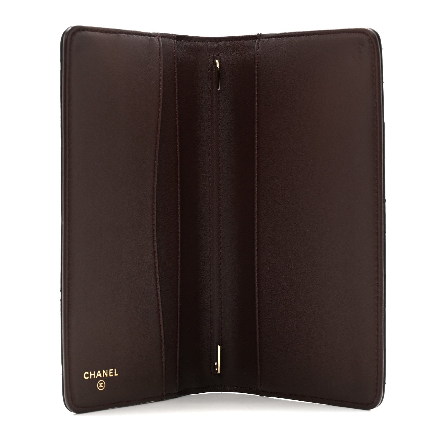 Chanel Lambskin Quilted Medium Agenda Cover Black 5 of 11