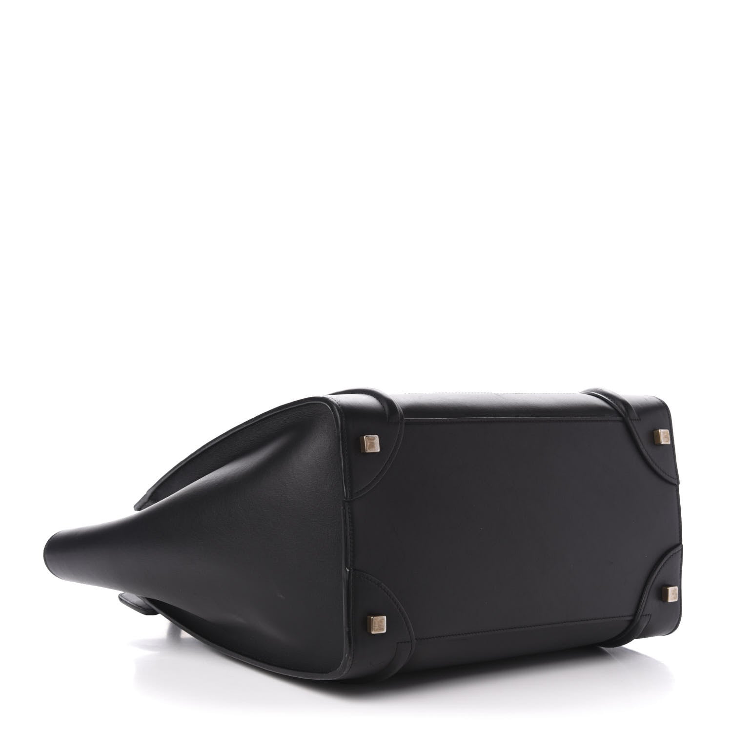 Celine Smooth Calfskin Mini Luggage Black 4 of 11