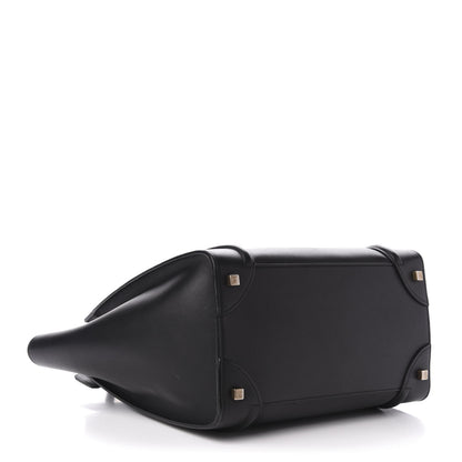 Celine Smooth Calfskin Mini Luggage Black 4 of 11