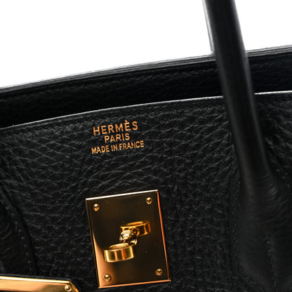 Hermes Ardennes Birkin 35 Black 6 of 13